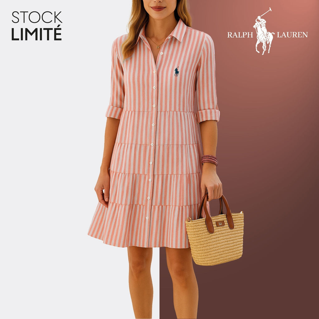 Robe Chemise Rayée – R&L