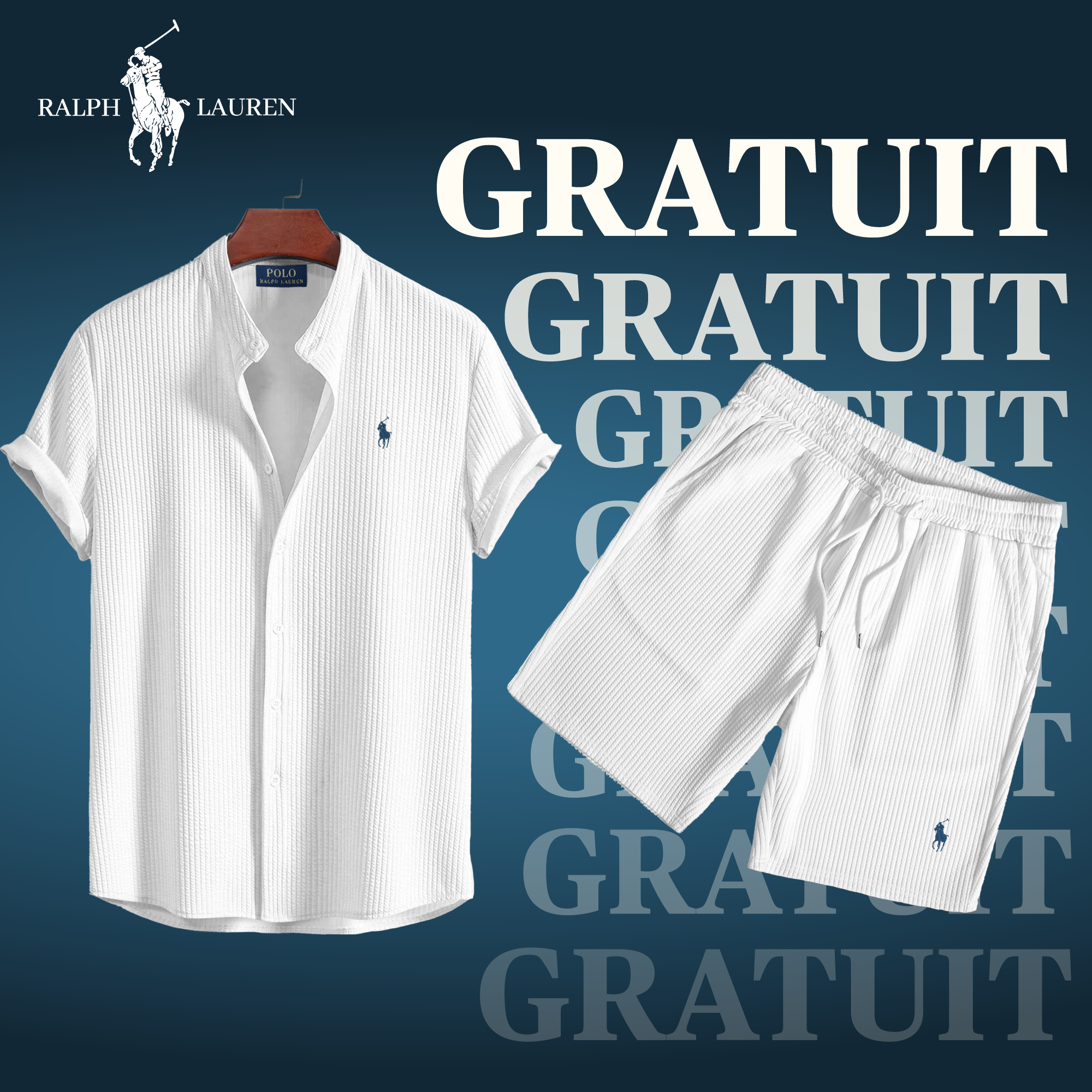 OFFRE D'ÉTÉ (CHEMISE ACHETÉE = SHORT OFFERT)